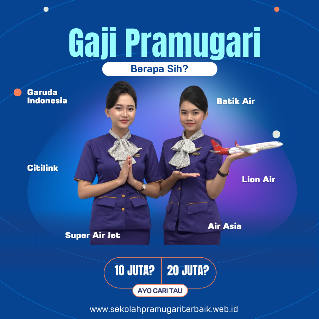 How Much is a Flight Attendant's Salary in Indonesia
