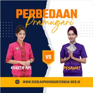 Perbedaan Pramugari Pesawat dan Pramugari Kereta Api